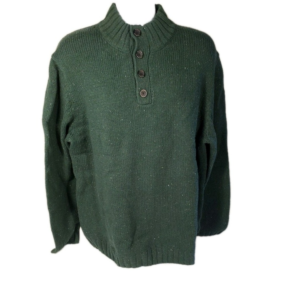 Nautica Men's 2XL Green Sweater NWT
